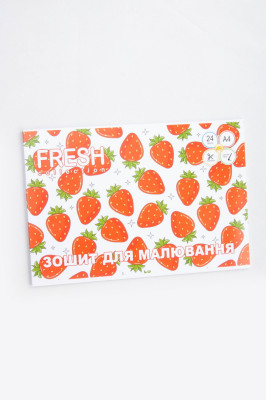 Альбом для малювання, на скобі, А4, 24 аркуші, 120 г/м2